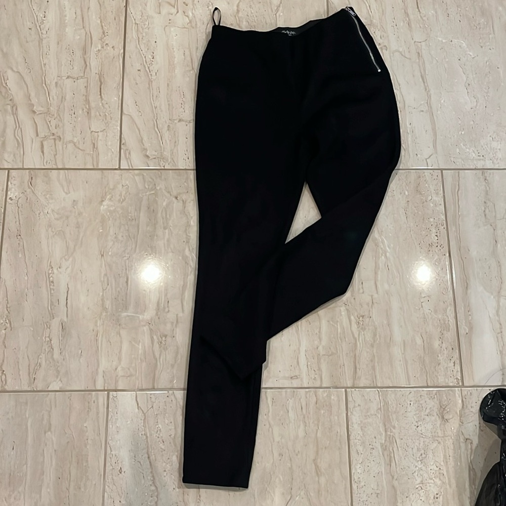 Miss selfridge suede effect pants